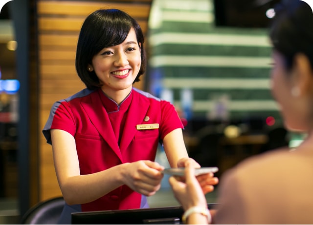 快適な旅を叶えるフルサービス